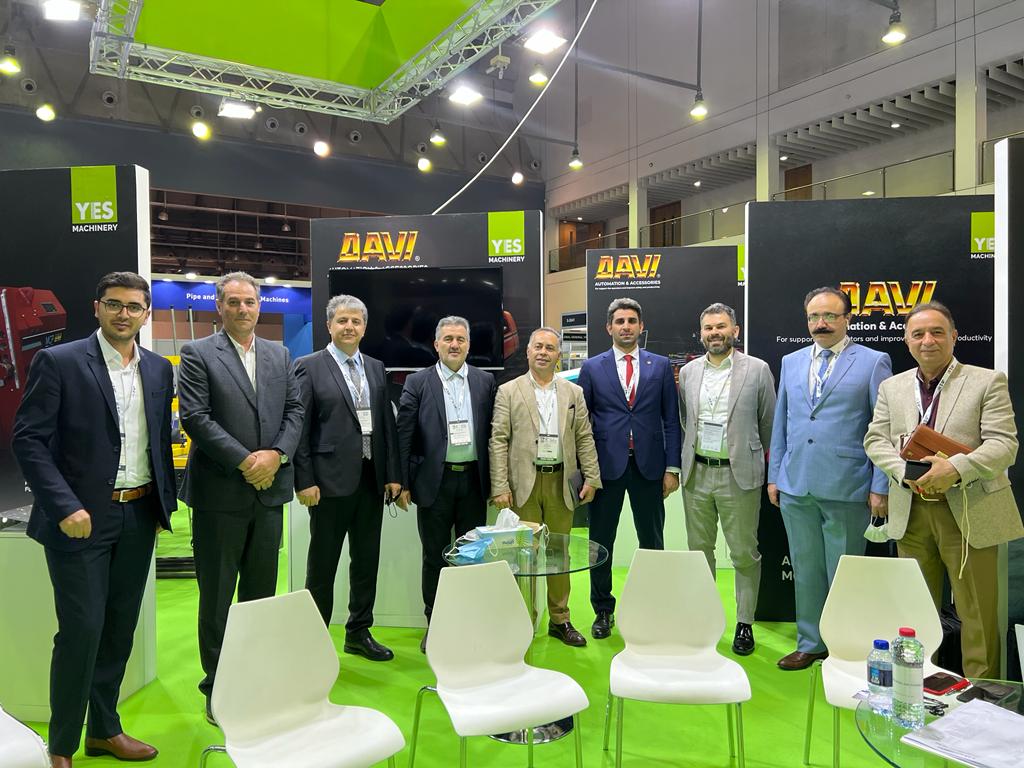 حضور مدیر عامل گروه صنعتی سوران به همراه هیئت مدیران انجمن تولید کنندگان سازه های فولادی ایران در نمایشگاه STEEL FAB 