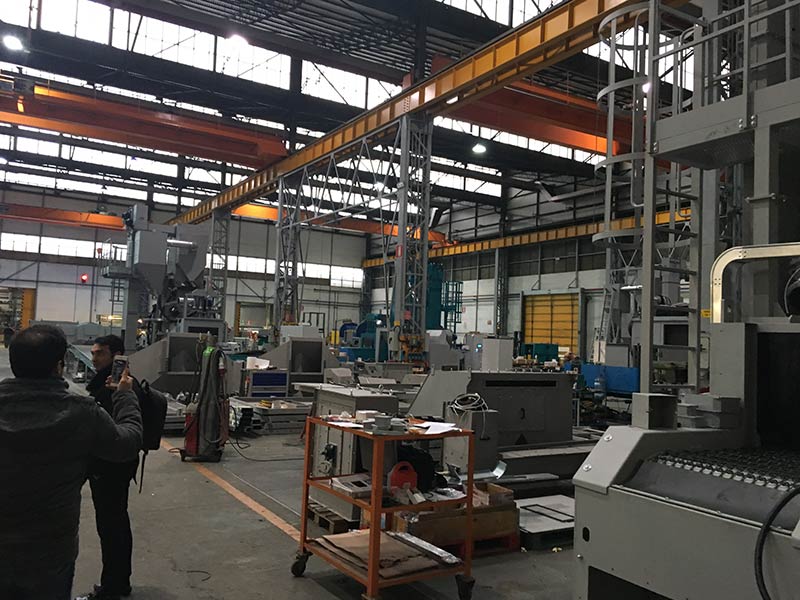بازدید مهندس شکوهمند از واحد های تولید کننده ماشین آلات صنعتی(ایتالیا شرکت صنعتی omka)